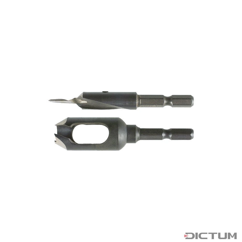 Star-M Set De Forets à Chanfrein, 2 Pièces, Acier Rapide, Ø 3 X 9 Mm