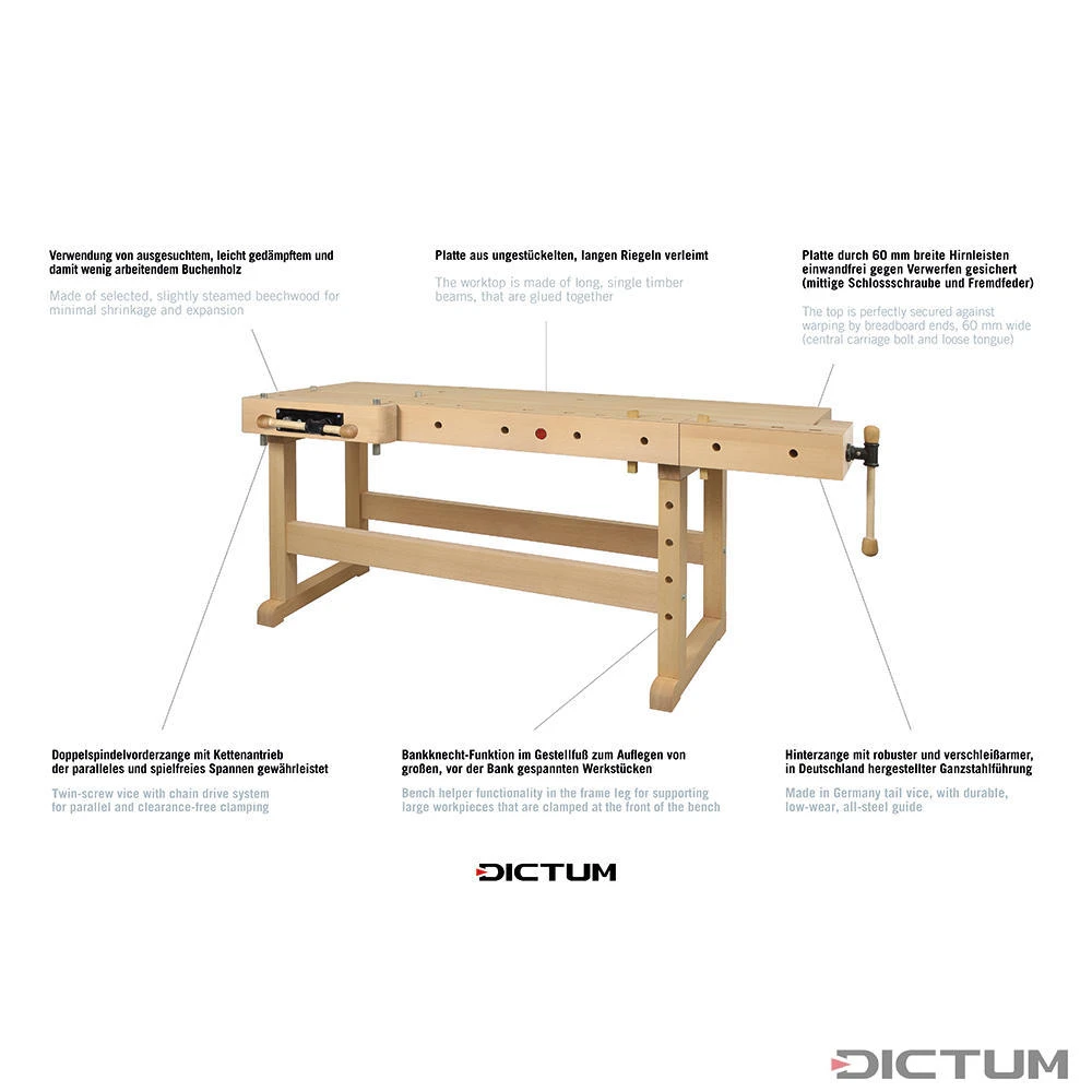 Banc De Menuisier » Deluxe 2000 « DICTUM – Image 7