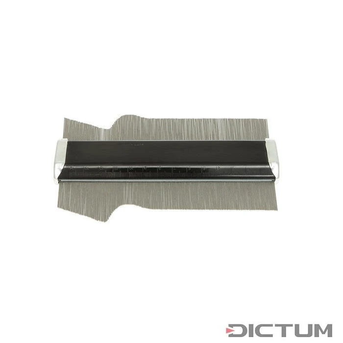 Jauge De Contour Avec Aiguilles En Acier Shinwa, Profondeur 48 Mm 3 Jauge De Contour Avec Aiguilles En Acier Shinwa, Profondeur 48 Mm