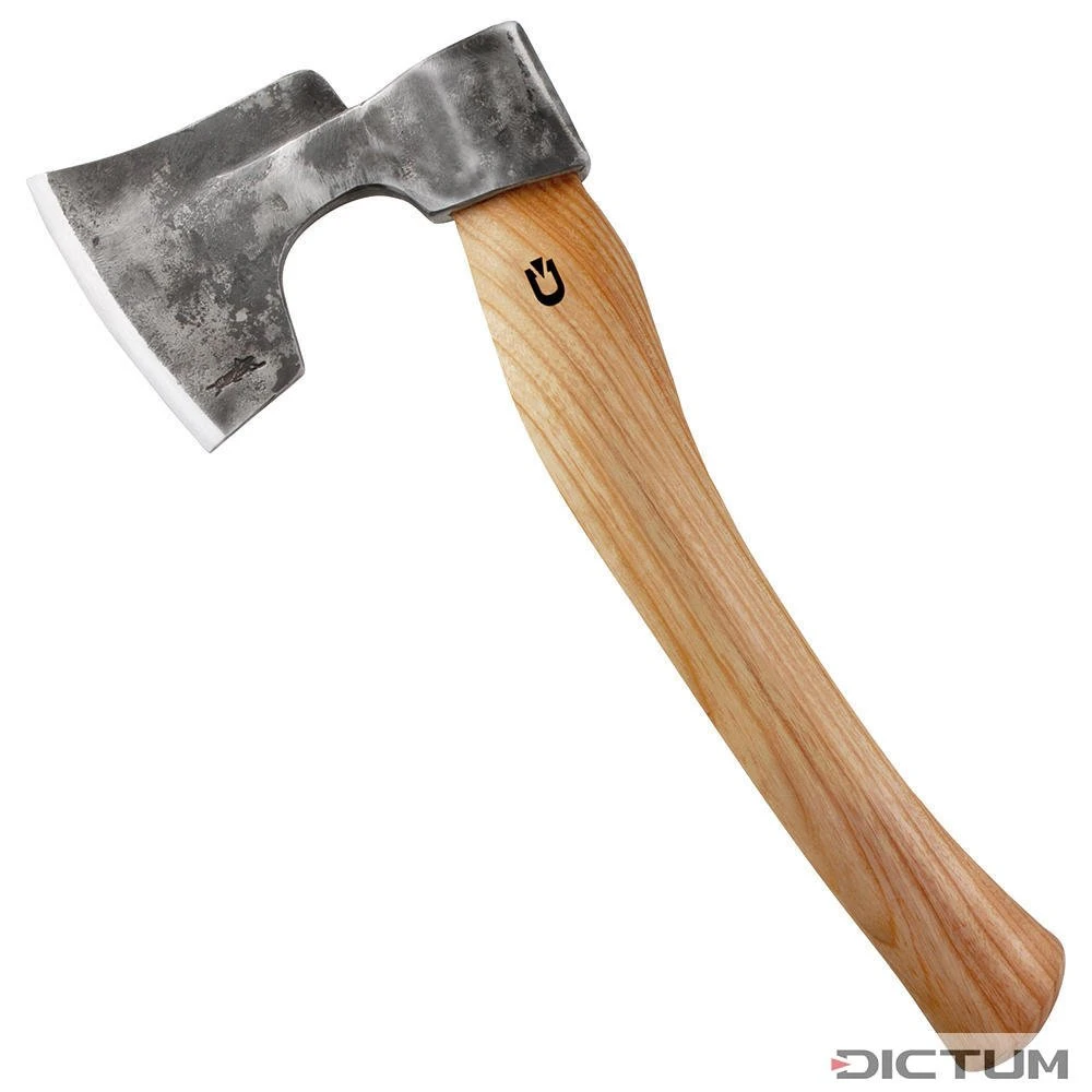 Hachette à Barbe DICTUM Avec Poignée Courbée, Tranchant à Gauche