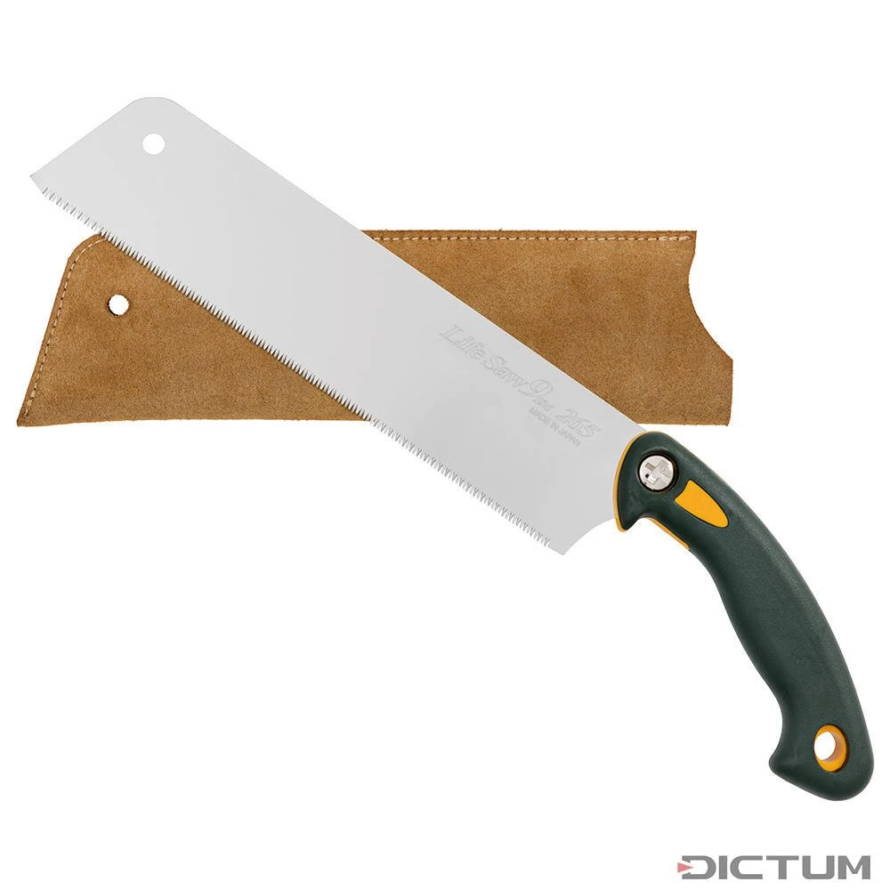 Scie Kataba Z-Saw Speed 265, Coupes Transversales, Jeu Avec étui En Cuir