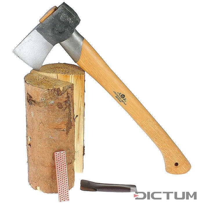 Set De Hache à Fendre Et Affûteur Diamant Gränsfors